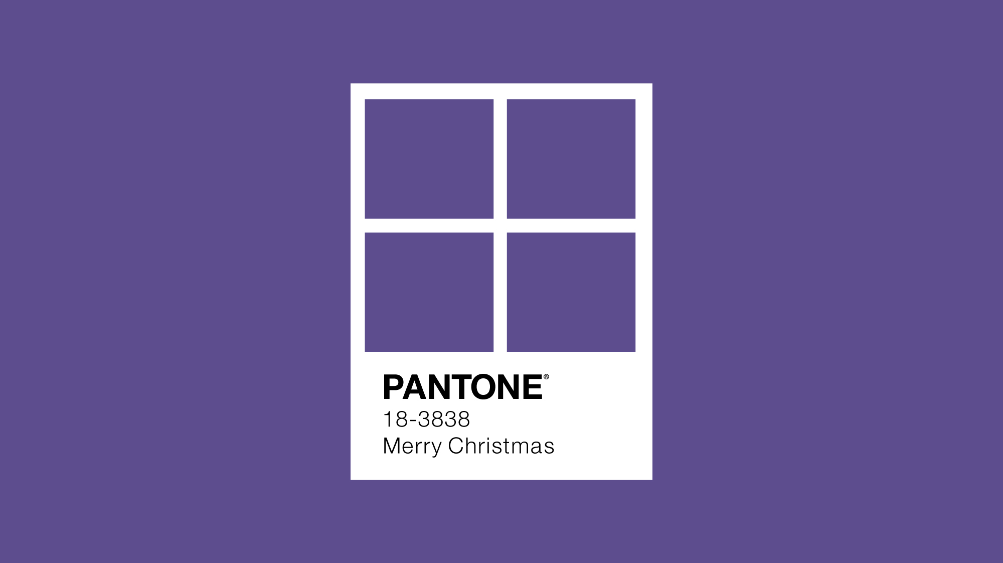 Pantone colour of the year 2018 minimal design with window frame